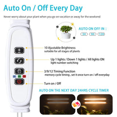 Installation options for Hywyimlait Grow Light Strips