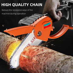 Installation process of Fifchall mini chainsaw chain