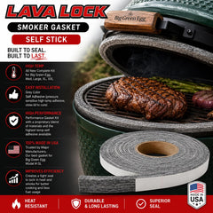 Installation process of LavaLock Gasket Kit on Big Green Egg