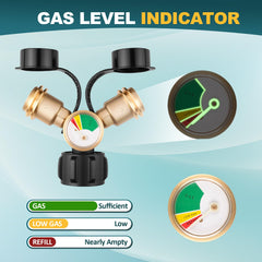 Installation scene of Luney Propane Splitter in use