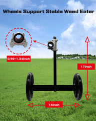Installation tools and manual included with FellDen trimmer wheel