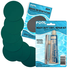 Instruction guide for Pool Above Vinyl Repair Patch Kit