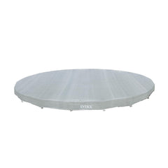 Intex Deluxe Debris Pool Cover for 18ft Round Pools front view