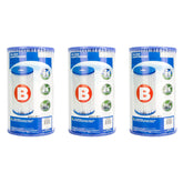 Intex Pool Filter Cartridge 3-Pack front view
