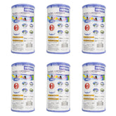 Intex Pool Filter Cartridge Pack of 6, front view