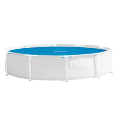 Intex Solar Pool Cover for 10ft round pool, blue color view