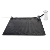 Intex Solar Pool Heater Mat front view with dimensions
