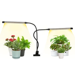 iPower LED Grow Light Strips yellow model front view with two tubes