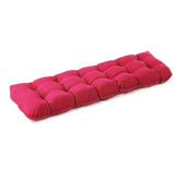 IPYNBAP Outdoor Bench Cushion 48x18x5 inch in burgundy