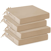 IPYNBAP Outdoor Chair Cushion set of 4, beige front view