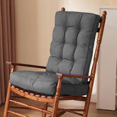 IPYNBAP Rocking Chair Cushion Set dark grey front view