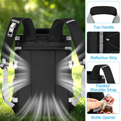 ITHWIU Cooler Backpack showing spacious compartments
