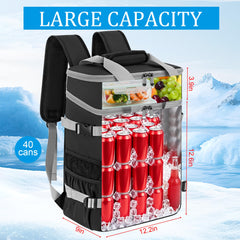 ITHWIU Cooler Backpack side view showcasing adjustable straps