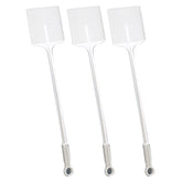IVEIQI Durable Plastic Fly Swatter front view, white
