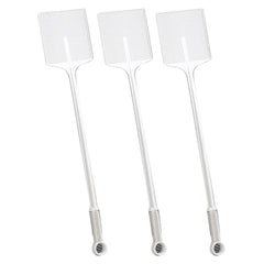 IVEIQI Durable Plastic Fly Swatter front view, white