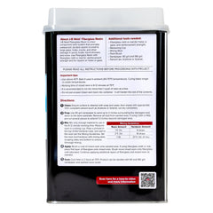 J-B Weld Fiberglass Resin mixing with fiberglass cloth