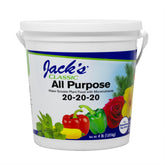 Jack's Classic 20-20-20 All Purpose Fertilizer 4lbs front view