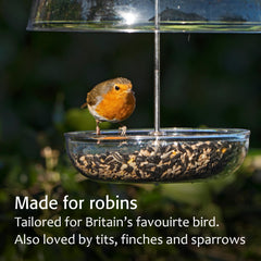 Jacobi Jayne Mealworm Feeder side view showing spacious feeding area