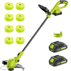 JAGROM 12-inch cordless string trimmer front view