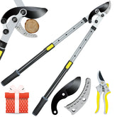 Jardineer Heavy Duty Garden Lopper Set with extendable handles