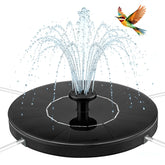 Jbobbju 1.5W Solar Fountain front view with six nozzles