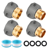 Jeeker Garden Hose Repair Kit packaging with fittings and accessories
