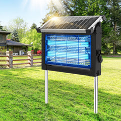 jepwe Solar Bug Zapper front view with UV light