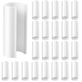 Jetec 32 Pack PVC Pipe Clips for 3/4 Inch Pipes, White