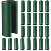 Jetec 32 Pack PVC Pipe Clips in green colour, front view