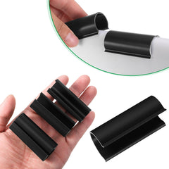 Jetec clamps securing greenhouse film on pipes