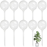 Jgalnim 10 PCS large clear watering globes front view
