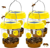 Jiermadun Wasp Trap outdoor hanging yellow model front view