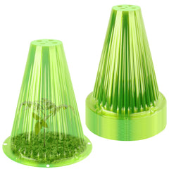 jixsloft Garden Cloches 30 Pack, green bell shape