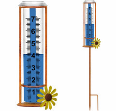 JMBay 29-inch adjustable rain gauge with clear scale