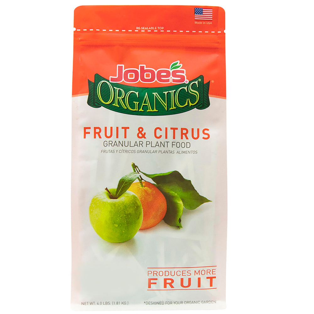 Jobe's Organics Granular Garden Fertilizer 4 lbs bag front view