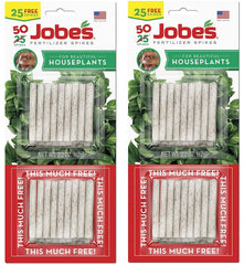 Jobe's Organics Houseplant Fertilizer Food Spikes pack of 50