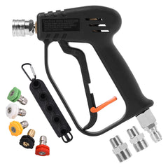 JOEJET Short Pressure Washer Gun with 360° swivel design, front view