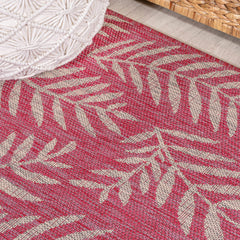 JONATHAN Y runner rug on a patio setting