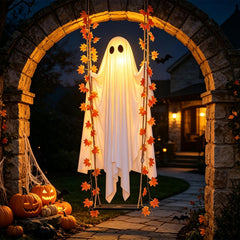 JooyDeepot Swinging Ghost hanging on a tree