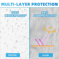Joramoy rain gutter displaying waterproof feature