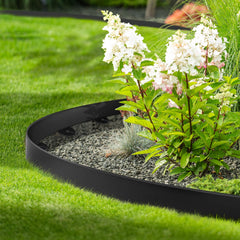Jorvila No Dig Landscape Edging Kit packaging and contents