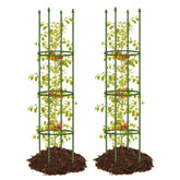 joyhalo 2 Pack Tomato Cages adjustable height 59 inch