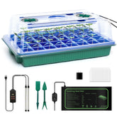 joyhalo 40 Cell Seed Starter Kit with Green Graphene Heat Mat