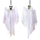 JOYIN 2 PCS 27.5" Hanging Ghosts Outdoor Decorations front view