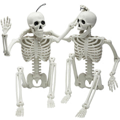JOYIN 24-inch white posable skeleton front view