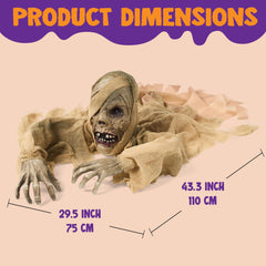JOYIN Zombie Groundbreaker with light-up eyes in action