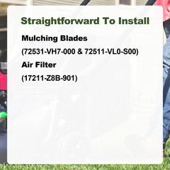 joytrace Mulching Blade 72531-VH7-000 front view