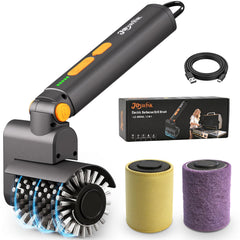 JOYWINK Electric Grill Brush front view with steel brush head