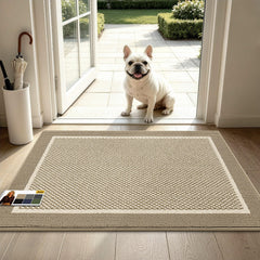 JSEI Dirt Trapper Door Mat 24"x36" beige front view