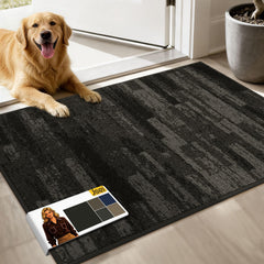 JSEI Dirt Trapper Door Mat 24x36 dark gray front view